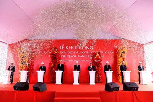Vingroup khởi công Khu du lịch, dịch vụ, đô thị ven biển Quang Hanh